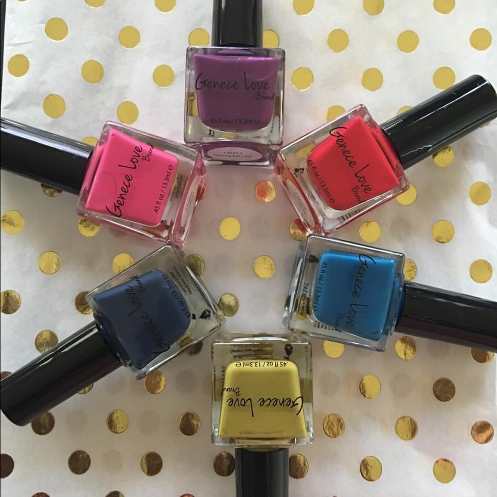 Vegan nail lacquer! 5 chemical free. Spa quality.